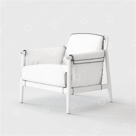 Armchair Poltrona Frau Times Lounge 3d Model Greatcatalog 2415