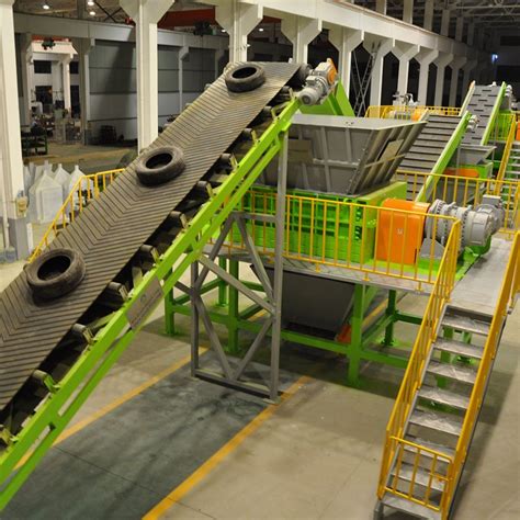 Scrap Tyre Recycling Machines Complete Processing For Crumb Rubber