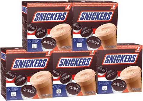 Snickers Hot Chocolate Dolce Gusto Capsules Compatibles Boisson Chaude Originale Snickers