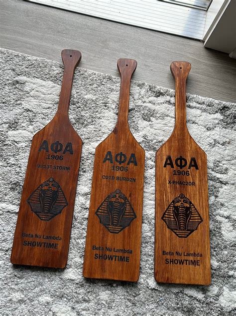 Greek Fraternity Or Sorority Custom Paddle Personalized Etsy