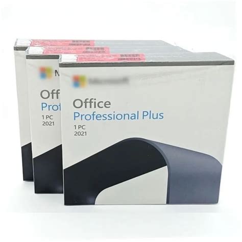 Genuine Ms Office 2021 Professional Plus Dvd Full Package Online