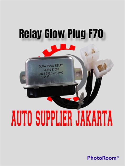 RELAY GLOW PLUG RELAY BUSI PEMANAS TAFT GT F70 HILINE ROCKY Made In