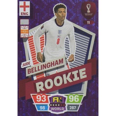 Venta Online Jude Bellingham Rookie Panini Adrenalyn Xl World Cup