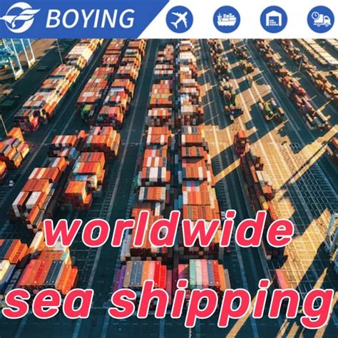 Sea Ocean Shipping Container Freight Forwarder Logistics Companies From