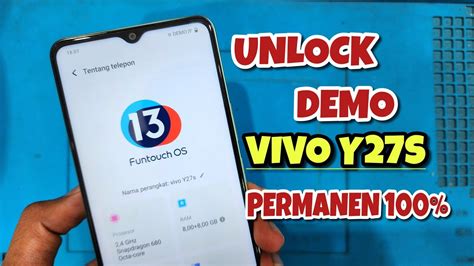 Unlock Demo Vivo Y27S Clean 100 YouTube