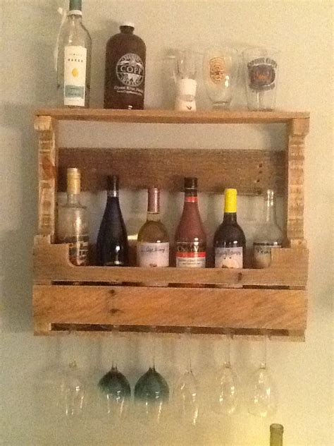 Wine Rack Made From Reclaimed Pallet Wood By Tom And Heather Wood