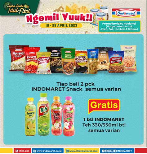 Indomaret On Twitter Serba Gratis Ngemil Yuuk Periode 19 25