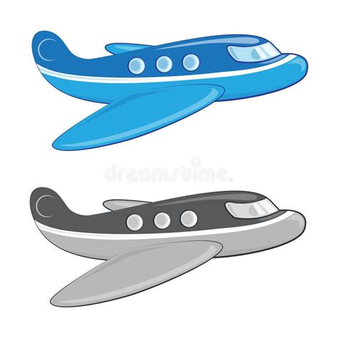 Cartoon jet. stock vector. Illustration of flying, plane - 82231947