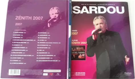 Michel Sardou Zenith Livre Et Cd La Collection Officielle Eur