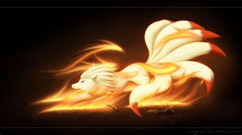 Ninetales Wallpapers Top Free Ninetales Backgrounds Wallpaperaccess