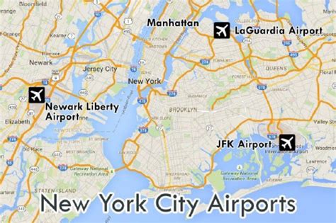 New York City Map Airports - Get Latest Map Update