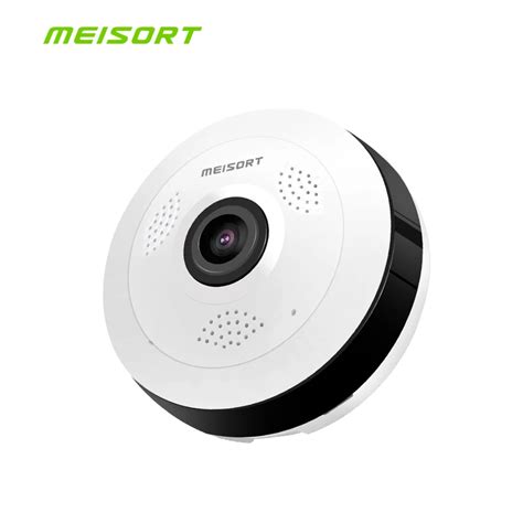 Meisort HD Wi Fi Mini IP Camera 360 Degree Home Security Wireless P2P