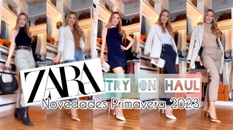 Zara Haul Novedades Primavera Ideas De Looks De Entretiempo Para