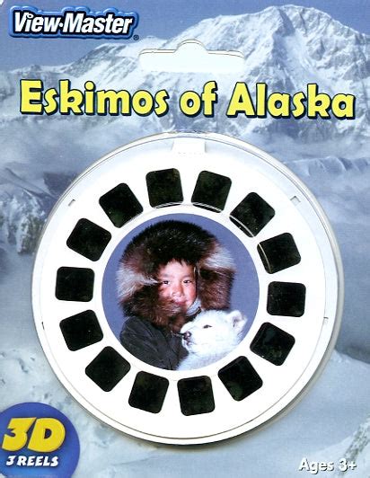 Eskimos Of Alaska View Master 3 Reel Pack Berezin 3d Gear