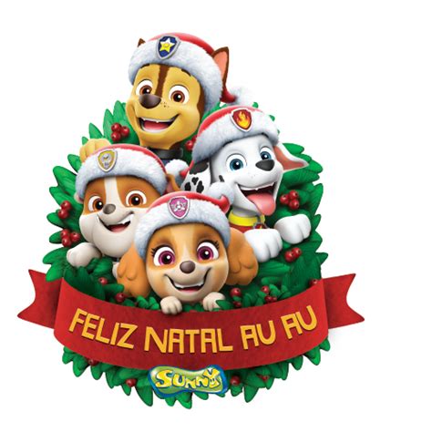 Patrulha Canina Natal Ri Happy Brinquedos