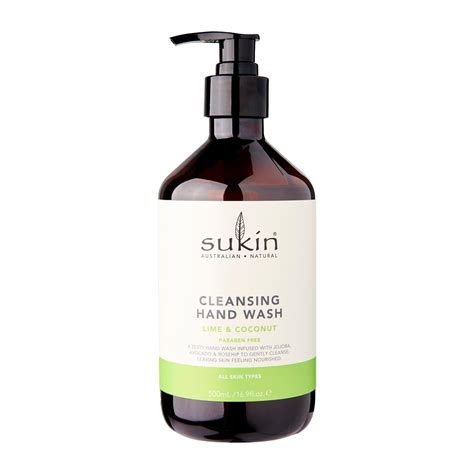 Sukin Cleansing Hand Wash Lime And Coconut 500ML Lazada Singapore