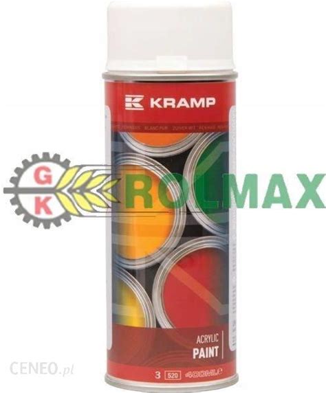 Kramp Farba Lakier Ral9010 Biały Alpejski 400Ml 901004 901004Kr 04