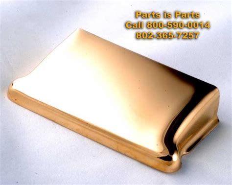 Fender Strat Tremolo Bridge Ashtray Cover Gold 0010223000 Parts Is