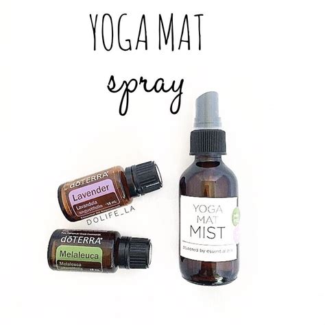 Yoga Mat Spray Diy Doterra Best Idea Diy