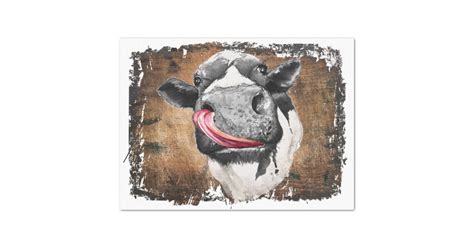 Cow Tissue Paper Zazzle