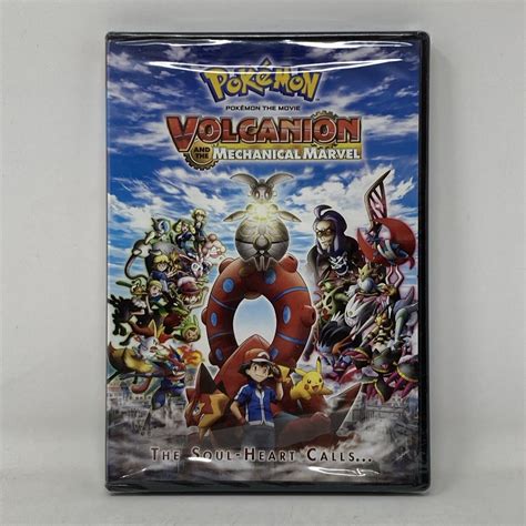 Pokemon The Movie Volcanion And The Mechanical Marvel Dvd Sealed F