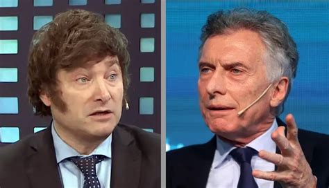 Javier Milei “si Soy Presidente Macri Va A Ser Mi Representante Ante El Mundo” “no Hay Ninguna