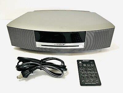 Bose Wave Music System Am Fm Cd Model Awrcc Graphite With Remote Ebay