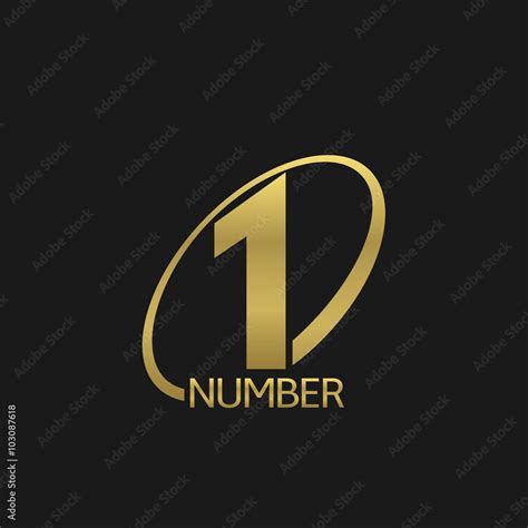 Number One symbol Stock Vector | Adobe Stock