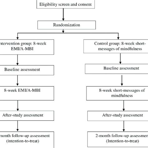 Flowchart Of Participants Through The Trial Download Scientific