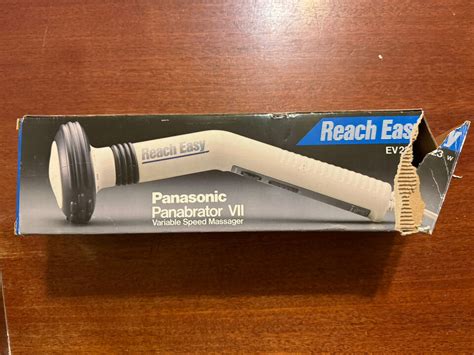 Panasonic Reach Easy Panabrator Vii Personal Massager Wand Vibrator Ev 223w Box Ebay