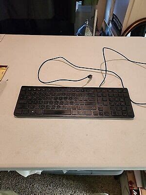 HP Multimedia USB Wired KEYBOARD KU 1228 Volume Control Play FF RR