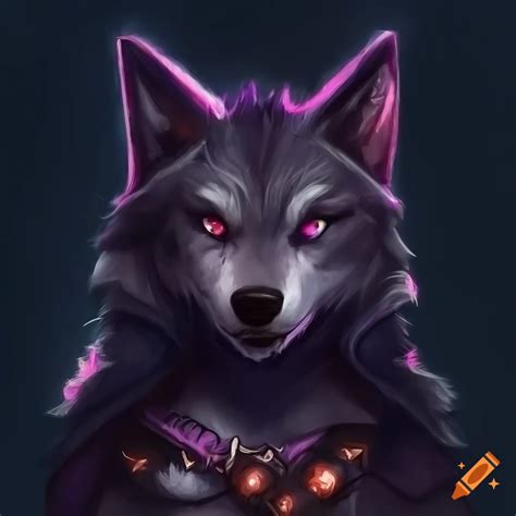 Dungeon And Dragons Wolfkind Female Humanoid Wolf Portrait Fantasy