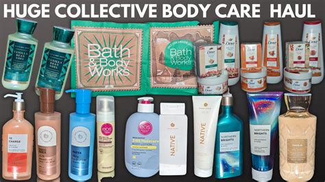 Huge Body Care Haul Bath Body Works NEW Dove Holiday Treats Walmart