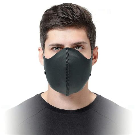 5PCS Reusable FFP3 N99 Face Mask Black