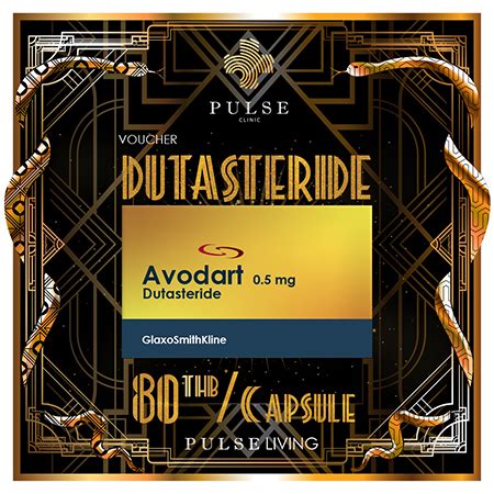 PULSE LIVING Dutasteride 0 5 Mg Avodart Voucher