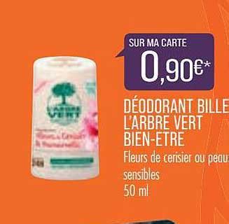 Promo D Odorant Bille L Arbre Vert Bien Tre Chez Match Icatalogue Fr