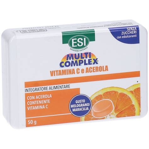 Esi Multi Complex Vitamina C E Acerola Caramelle G Redcare