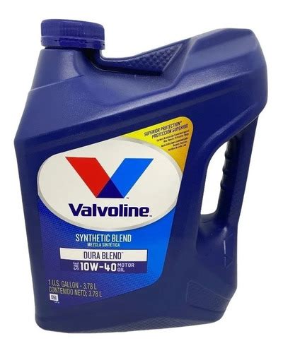 Aceite Valvoline Durablend 10w40 X 4 Litros Check Oil Car Tuning