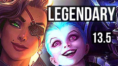 Samira And Leona Vs Jinx And Thresh Adc 1302 Legendary 500 Games