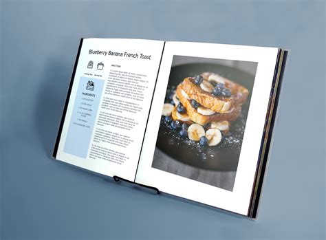 Free Recipe Book Template Indesign | Dandk Organizer