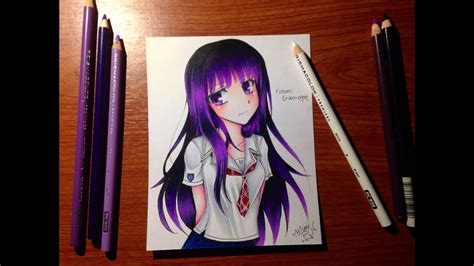 Share 75+ anime colored pencil - in.coedo.com.vn