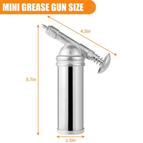 Mini Pistola De Grasa Para Bicicleta Port Til Multiusos Presi N De