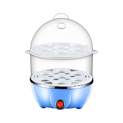 Audeals Eggs Cooker Rapid Egg Cooker Double Breakfast Machine Electric 14 Eggs Capacity Soft