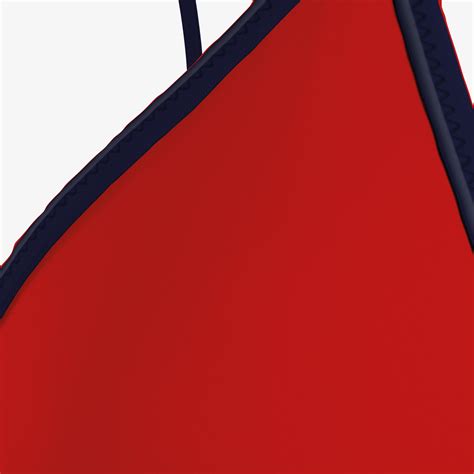 Tommy Hilfiger Triangle Fixed Rp Kadın Kırmızı Bikini Üstü KADIN Mayo Bikini SuperStep