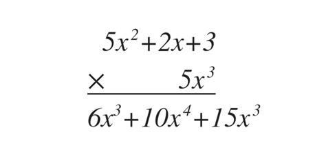 Multiplicación De Polinomios Aulaprende