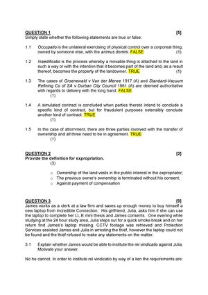 LPRO Unit 1 Notes LPRO Unit 1 Things As Legal Objects INTRODUCTION