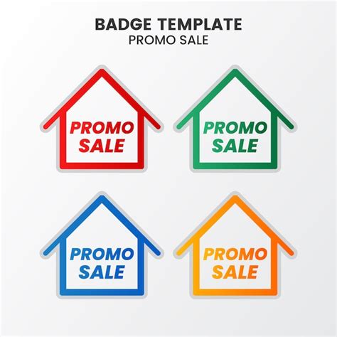 Premium Vector Flat Sale Badge Template Collection