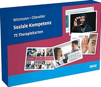 Soziale Kompetenz Therapiekarten Mit Seitigem Booklet In