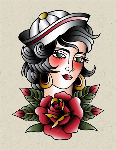 Skull Pin Up Girl Tattoos