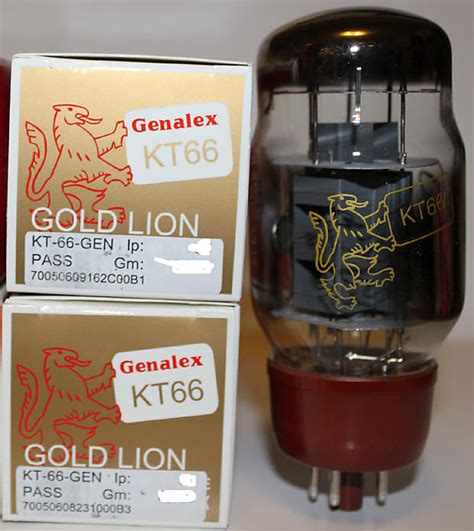 Factory Platinum Matched Pair Genalex Gold Lion Reverb Australia